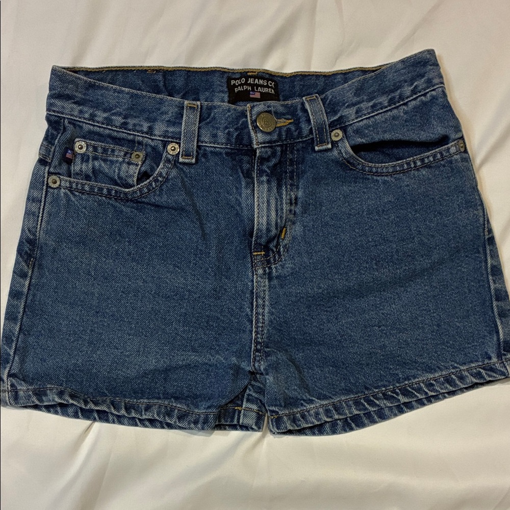 Polo by Ralph Lauren Blue Denim Girls Shorts